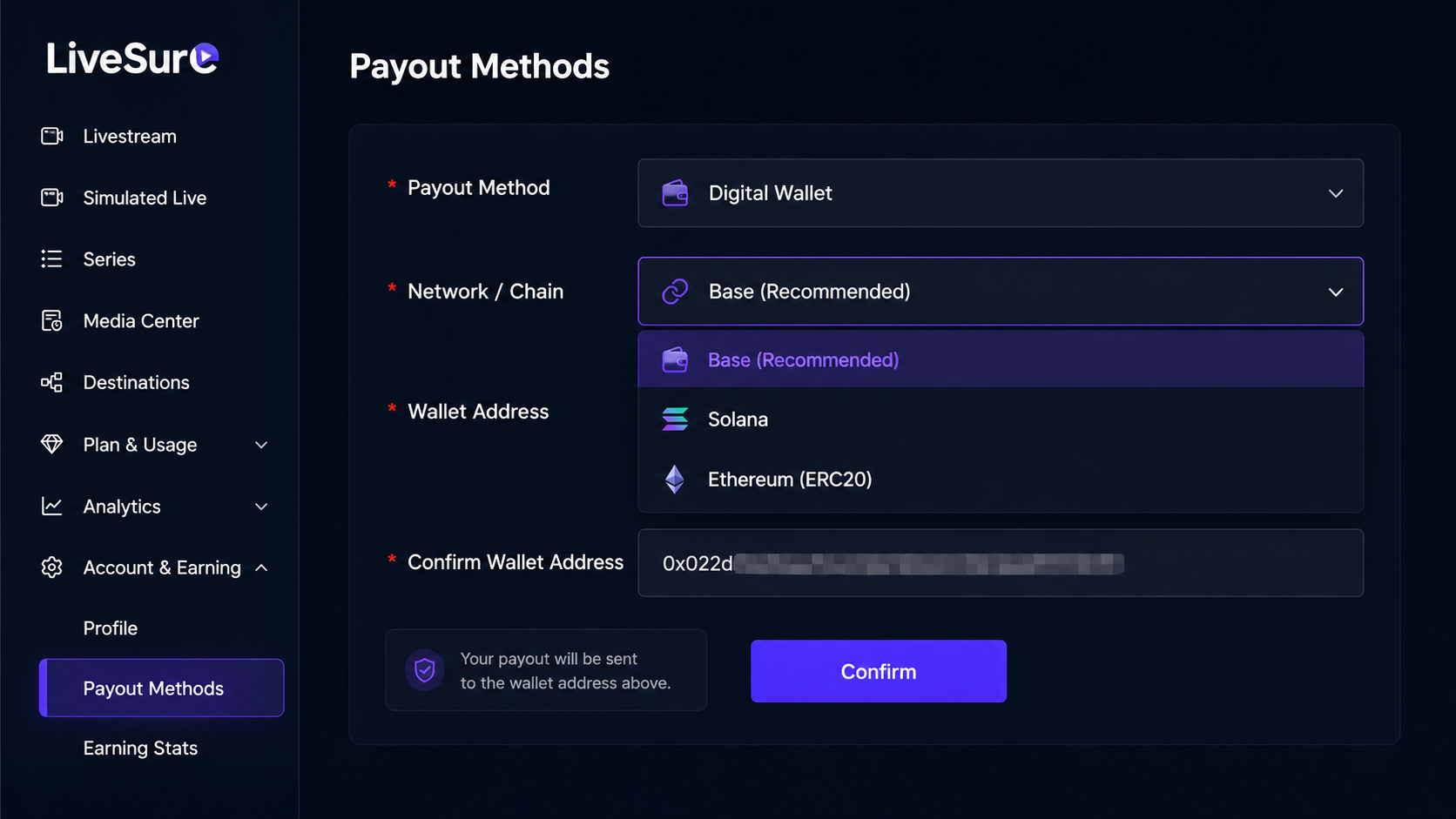 Digital Wallet Settings Overview