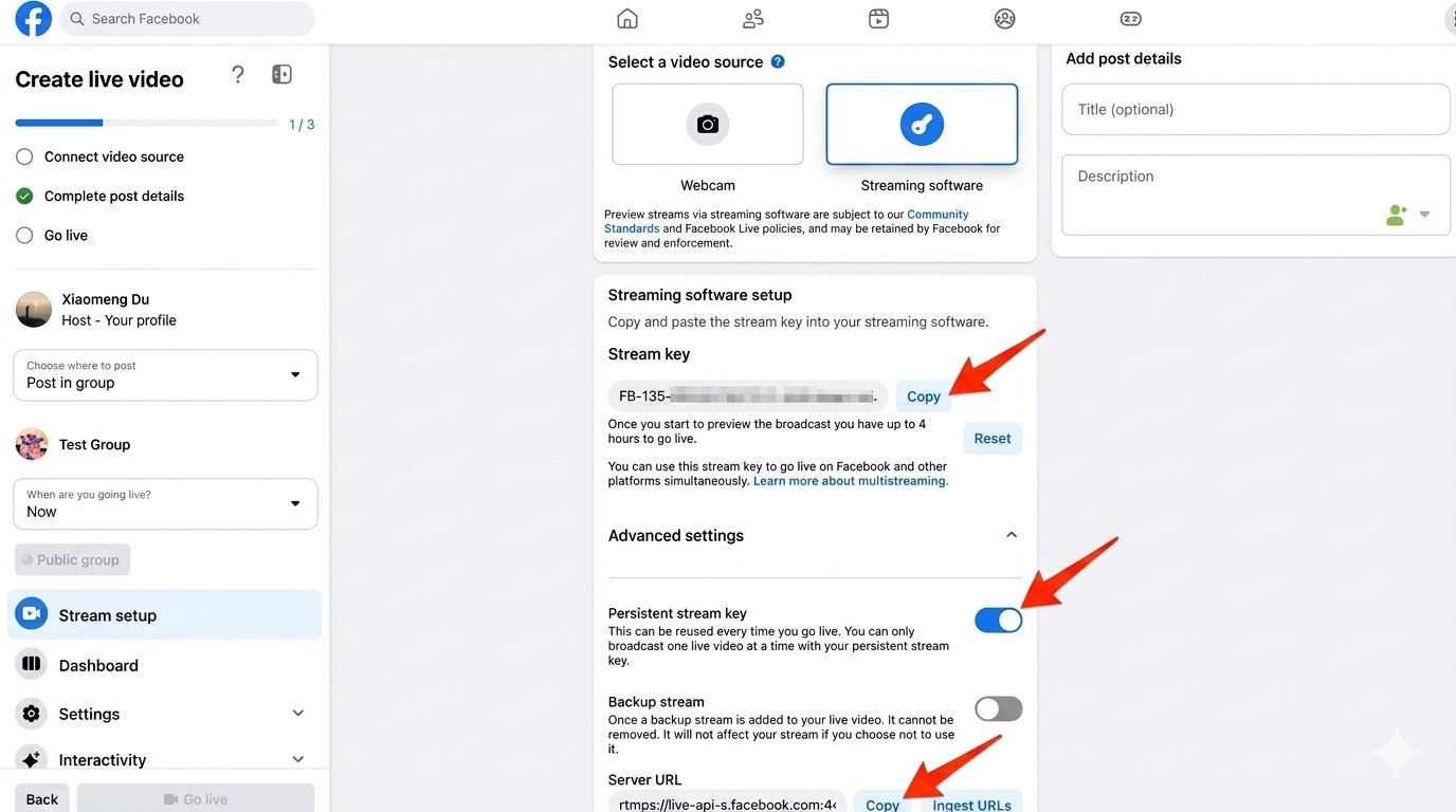 Facebook Live Producer Setup Guide